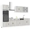 Image de vidaXL Ensemble d'armoires de cuisine 7 pcs Kalmar bois d'ingÃ©nierie