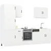 Image de vidaXL Ensemble d'armoires cuisine 7pcs Kalmar blanc bois d'ingÃ©nierie