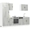 Image de vidaXL Ensemble d'armoires de cuisine 7 pcs Kalmar bois d'ingÃ©nierie