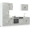 Image de vidaXL Ensemble d'armoires de cuisine 7 pcs Lucca bois d'ingÃ©nierie