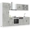 Image de vidaXL Ensemble d'armoires de cuisine 8 pcs Kalmar bois d'ingÃ©nierie