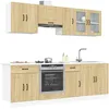 Image de vidaXL Ensemble d'armoires de cuisine 8 pcs Kalmar bois d'ingÃ©nierie