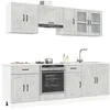 Image de vidaXL Ensemble d'armoires de cuisine 8 pcs Kalmar bois d'ingÃ©nierie