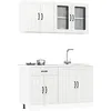 Image de vidaXL Ensemble d'armoires de cuisine 4 pcs Kalmar bois d'ingÃ©nierie