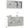 Image de vidaXL Ensemble d'armoires de cuisine 4 pcs Porto bois d'ingÃ©nierie