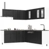 Image de vidaXL Ensemble d'armoires de cuisine 11 pcs Lucca bois d'ingÃ©nierie