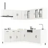 Image de vidaXL Ensemble d'armoires de cuisine 11 pcs Lucca bois d'ingÃ©nierie