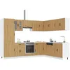 Image de vidaXL Ensemble d'armoires de cuisine 14 pcs Kalmar bois d'ingÃ©nierie
