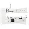 Image de vidaXL Ensemble d'armoires de cuisine 14 pcs Lucca bois d'ingÃ©nierie