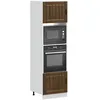 Image de vidaXL Armoires de four 2 pcs Kalmar chÃªne marron bois d'ingÃ©nierie