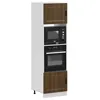 Image de vidaXL Armoires de four 2 pcs Porto chÃªne marron bois d'ingÃ©nierie