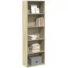 Image de vidaXL BibliothÃ¨que chÃªne sonoma 60x30x189 cm bois d'ingÃ©nierie
