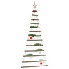 Image de vidaXL Arbre de noÃ«l suspendu et Ã©toile supÃ©rieure 86x180 cm