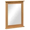 Image de vidaXL Miroir marron miel 55,5 x 5 x 70 cm Bois massif en pin