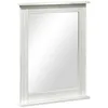 Image de vidaXL Miroir avec miroir Blanc 55,5 x 5 x 70 cm Bois massif en pin