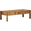 Image de Vidaxl Table Basse 110x55x35 Cm En Bois Massif