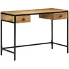 Image de Vidaxl Bureau 105x50x75 Cm Bois Massif Mangue