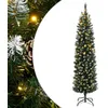 Image de vidaXL Sapin de NoÃ«l artificiel mince 150 LED 150 cm