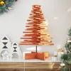 Image de vidaXL Arbre de NoÃ«l en bois pour dÃ©coration 80 cm bois de pin massif
