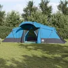 Image de Tente Familiale Vidaxl Avec FenÃªtres En DÃ´me Bleue Pour 4 Personnes Ãtanche