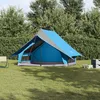 Image de Vidaxl Tente De Camping 5-Personnes Bleue Polyester 5-Personnes Pliable