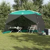 Image de Vidaxl Tente Anti-Moustiques Avec Porte Verte Pour 4 Personnes ImpermÃ©able