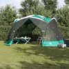 Image de Vidaxl Tente Anti-Moustiques De Camping Avec Portes Verte 4 Personnes ImpermÃ©able