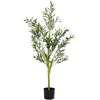 Image de vidaXL Olivier artificiel 450 feuilles 120 cm vert