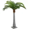 Image de vidaXL Palmier artificiel 15 feuilles 200 cm vert