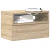 Image de Vidaxl Tables De Chevet Murales 2 Pcs ChÃªne Sonoma 45x26x28,5 Cm