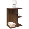 Image de vidaXL Table de chevet chÃªne marron 46,5x29x61 cm bois d'ingÃ©nierie