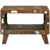 Image de Vidaxl Table Basse 50x50x35 Cm En Bois De RÃ©cupÃ©ration