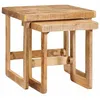 Image de vidaXL Tables d'appoint Marron bois de manguier massif
