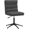 Image de vidaXL Chaise de salle Ã  manger Noir Similicuir
