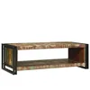 Image de vidaXL Table basse Marron 120 x 50 x 38 cm bois de rÃ©cupÃ©ration massif