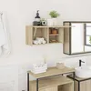 Image de vidaXL Armoire murale de bain chÃªne sonoma 60x25x30 cm bois ingÃ©nierie