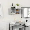 Image de vidaXL Armoire murale de bain sonoma gris 60x25x30cm bois d'ingÃ©nierie