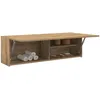 Image de vidaXL Armoire murale de bain chÃªne artisanal bois d'ingÃ©nierie