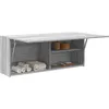 Image de vidaXL Armoire murale de bain sonoma gris 100x25x40 cm bois ingÃ©nierie