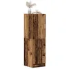 Image de Vidaxl Armoire De Cuisine Vieux Bois 38x41,5x131,5 Cm Bois IngÃ©nierie