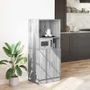 Image de vidaXL Armoire de cuisine sonoma gris 57x41,5x131,5 cm bois ingÃ©nierie