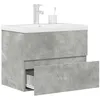 Image de vidaXL Ensemble de meubles de salle de bain 2 pcs gris bÃ©ton