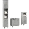 Image de vidaXL Ensemble de meubles de salle de bain 3 pcs gris bÃ©ton