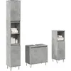 Image de vidaXL Ensemble de meubles de salle de bain 3 pcs gris bÃ©ton