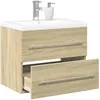 Image de Vidaxl Ensemble De Meubles De Salle De Bain 2 Pcs ChÃªne Sonoma