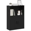 Image de vidaXL BibliothÃ¨que chÃªne noir 60x24x85 cm bois d'ingÃ©nierie