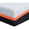 Image de vidaXL Matelas Blanc, Gris 160 x 200 cm