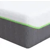 Image de Vidaxl Matelas Blanc Et Gris Tissu Jacquard En Polyester 100%