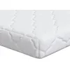 Image de vidaXL Matelas Blanc 160 x 80 cm Tissu 100% polyester