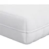 Image de vidaXL Matelas Blanc 80 x 160 cm Tissu 100% polyester